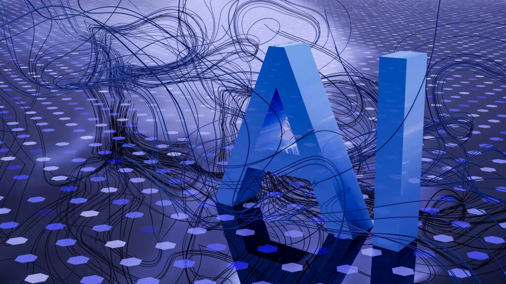 Imagem editorial com interface digital para adops